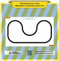 Изображение Поле " Марафон шагающих роботов Тренировочное "