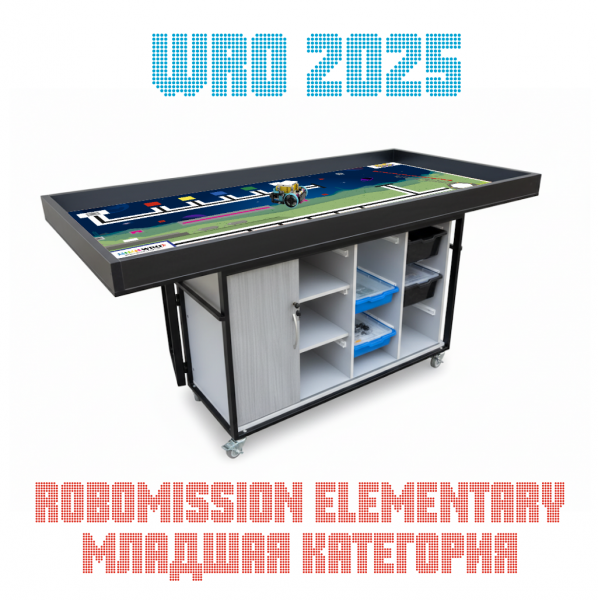Детальное изображение Поле WRO 2025 RoboMission Elementary