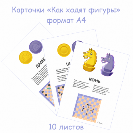 Детальное изображение Магнитная панель "Шахматы" 