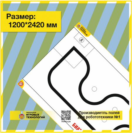 Детальное изображение Поле "Биатлон" 2420х1000 мм.