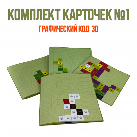 Детальное изображение Комплект на класс Графический код 3D